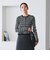 【WEB限定 Wardrobe DAILY MINIMAL】ボーダー ペプラムニットカーディガン