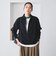 【WEB限定 Wardrobe DAILY MINIMAL】ダンボールジャージー ハーフジッププルオーバー