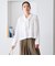 【WEB限定 Wardrobe DAILY MINIMAL】スカーフ ボウタイブラウス ウォッシャブル