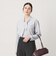 【WEB限定 Wardrobe DAILY MINIMAL】スカーフ ボウタイブラウス ウォッシャブル