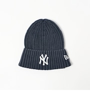 <NEW ERA>WASH NY リブ カフ ニットキャップ