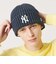 ＜NEW ERA＞WASH NY リブ カフ ニットキャップ