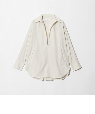 コットンコーデュロイ スキッパーチュニック