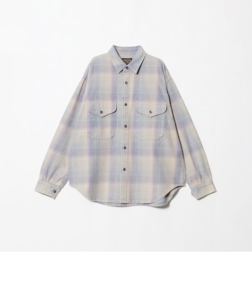 ＜PENDLETON × CGS.＞ダメージ ネル チェック シャツ