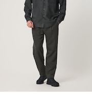 【WEB限定 WARDROBE SMART】 ウールライク ステルスポケット 1P セミワイド パンツ