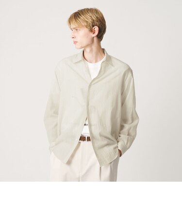 ウール ガーゼ レギュラー シャツ GRANDE TAPERD型