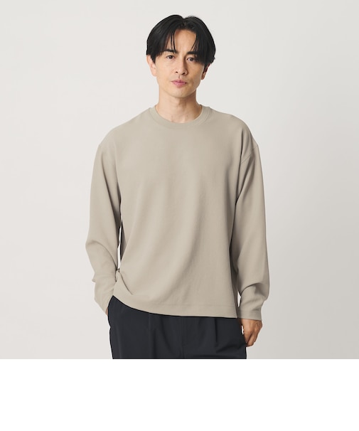 FUSION TWILL クルーネック カットソー UVカット タテヨコストレッチ