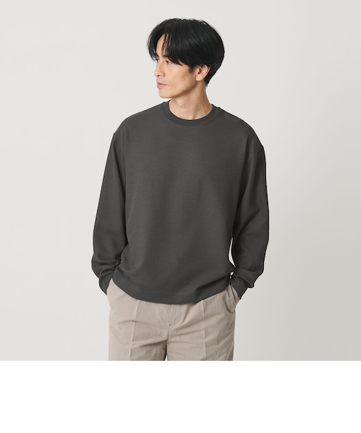 FUSION TWILL クルーネック カットソー UVカット タテヨコストレッチ