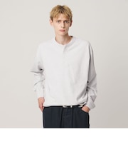 ”THE HEAVY”10oz ヘビー ワイド ヘンリーネック カットソー