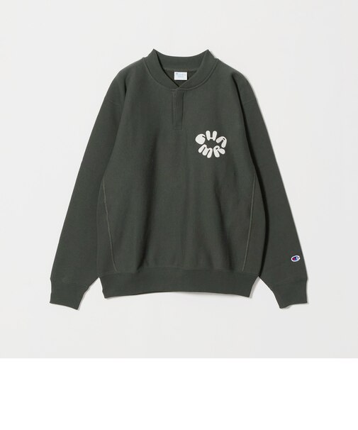 ＜CHAMPION×BEAUTY&YOUTH＞ヘンリーネック スウェット