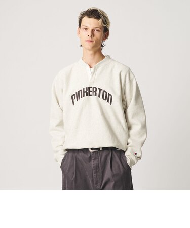 ＜CHAMPION×BEAUTY&YOUTH＞ヘンリーネック スウェット
