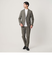 【WEB限定 WARDROBE SMART】LANATEC OX セットアップ/総裏ジャケット&イージーパンツ
