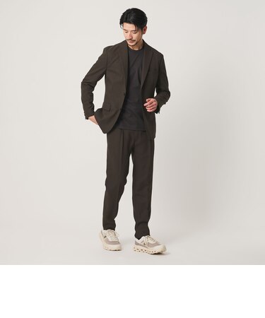 【WEB限定 WARDROBE SMART】LANATEC OX セットアップ/総裏ジャケット＆イージーパンツ