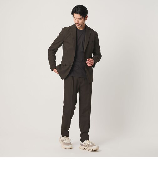 【WEB限定 WARDROBE SMART】LANATEC OX セットアップ/総裏ジャケット＆イージーパンツ