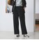 【WEB限定 Wardrobe DAILY MINIMAL】ジャージー タックカーブパンツ ウォッシャブル