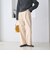 【WEB限定 Wardrobe DAILY MINIMAL】ジャージー タックカーブパンツ ウォッシャブル