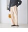 【WEB限定 Wardrobe DAILY MINIMAL】ジャージー タックカーブパンツ ウォッシャブル