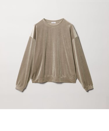 【WEB限定】シアーベロア スウェット Tシャツ