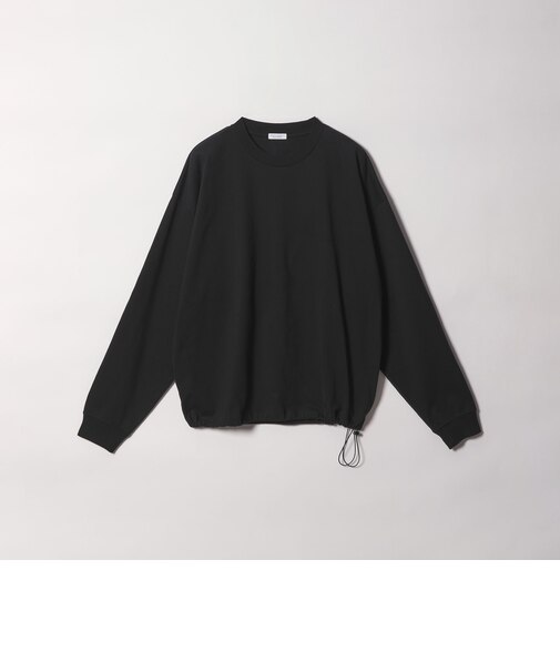 【WEB限定】クリア コットン アジャスト クルーネック カットソー
