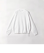 【WEB限定】クリア コットン アジャスト クルーネック カットソー