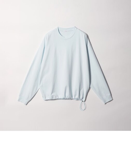 【WEB限定】クリア コットン アジャスト クルーネック カットソー
