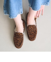 【別注】＜EMU Australia＞KIRRA NEST レオパード モカシン