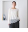 【WEB限定 Wardrobe DAILY MINIMAL】ヘムレース ブラウス ウォッシャブル