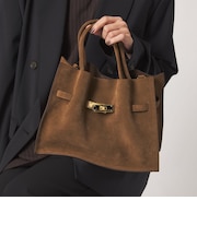 【WEB限定】＜VIOLAd’ORO＞TRERO スエード トートバッグ M