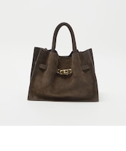 【WEB限定】<VIOLAd’ORO>TRERO スエード トートバッグ M