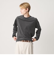 ＜LACOSTE for BEAUTY&YOUTH＞ ベロア  ロングスリーブ Tシャツ
