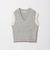 【別注】＜＋81BRANCA＞Vネック ニット ベスト