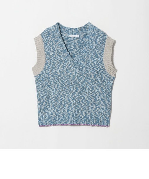 【別注】<+81BRANCA>Vネック ニット ベスト