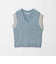 【別注】＜＋81BRANCA＞Vネック ニット ベスト