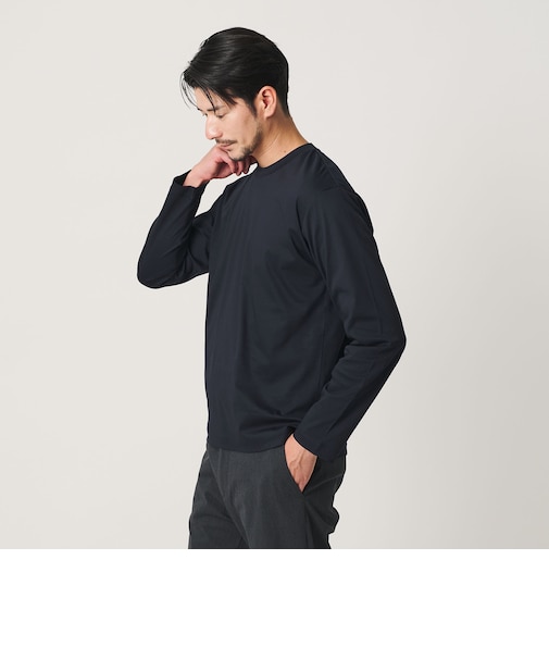 【WEB限定 WARDROBE SMART】NORITAKE スマートフィット カットソー【抗菌・防臭】