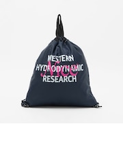 【別注】＜WESTERN HYDRODYNAMIC RESEARCH＞ロゴ ナップサック