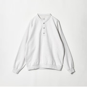 ＜CGS.＞コットン ヘンリーネック スウェット プルオーバー