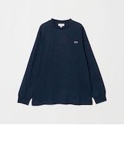 <LACOSTE>ワンポイント ロゴ ロングスリーブ Tシャツ
