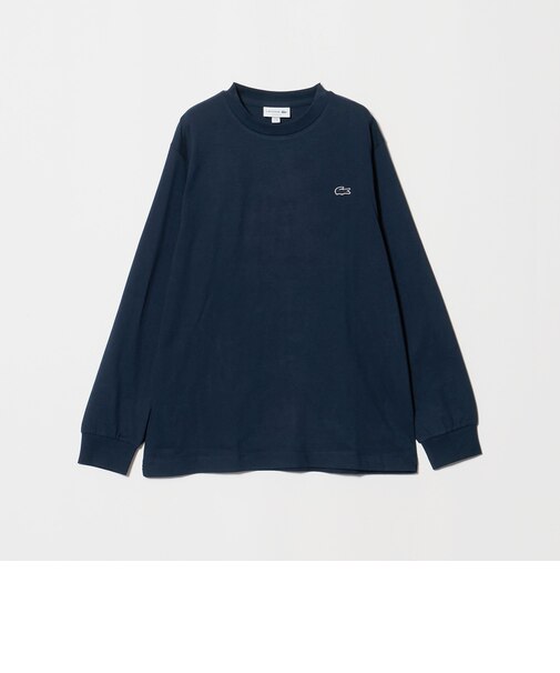 <LACOSTE>ワンポイント ロゴ ロングスリーブ Tシャツ