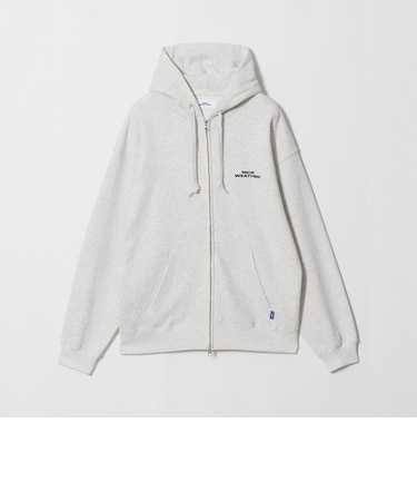 <NICE WEATHER>ロゴ ジップフーディ