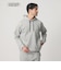 【WEB限定 WARDROBE SMART】ダブルニット ロゴ スウェットフーディ/セットアップ対応 【抗菌・防臭】