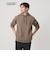【WEB限定 WARDROBE SMART】ダブルニット ロゴ スウェットフーディ/セットアップ対応 【抗菌・防臭】