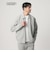 【WEB限定 WARDROBE SMART】ダブルニット ハリントン ジャケット/セットアップ対応 【抗菌・防臭】