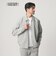 【WEB限定 WARDROBE SMART】ダブルニット ハリントン ジャケット/セットアップ対応 【抗菌・防臭】