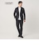 【WEB限定 WARDROBE SMART】ポリエステルカルゼジャージ  セットアップ/ジャケット＆イージーパンツ