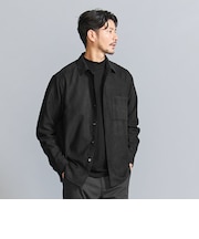 【WEB限定 WARDROBE SMART】スエードライク シャツ