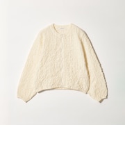 【WEB限定】シャーリング ジップ シャツ