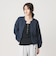 【WEB限定】シャーリング ジップ シャツ
