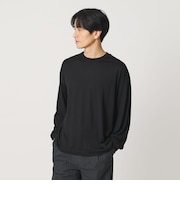 ウォッシャブル ウール ロングスリーブ Tシャツ