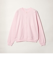 【WEB限定】クルーネック スウェット カーディガン