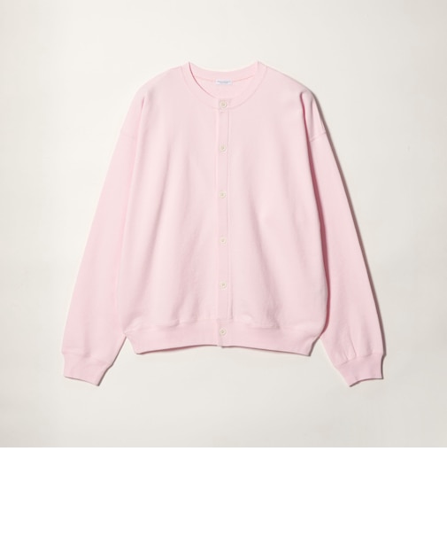 【WEB限定】クルーネック スウェット カーディガン